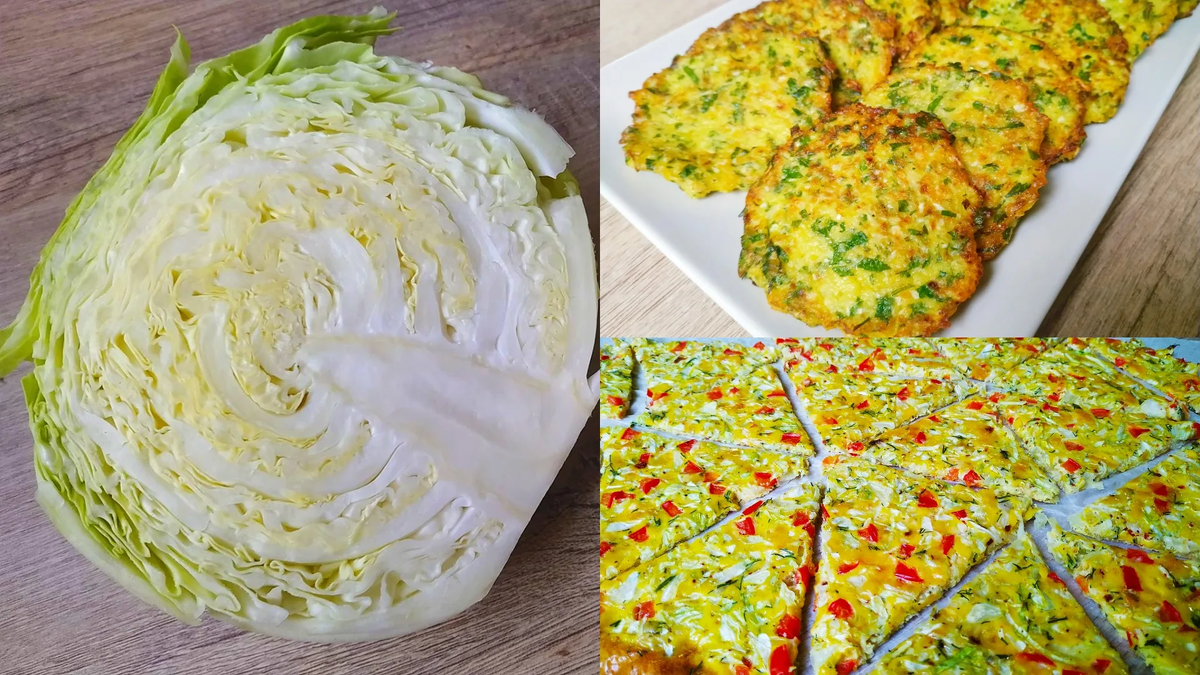 Молодая капуста с сыром